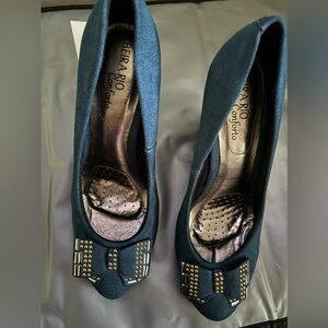 Women's Pumps, Closed Toe Heel Dress Pumps with Fashionable Square  for Women